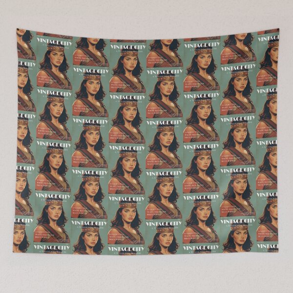 Item preview, Vintage City Magazine Cover - Vintage Woman Warrior designed and sold by Vintage City.