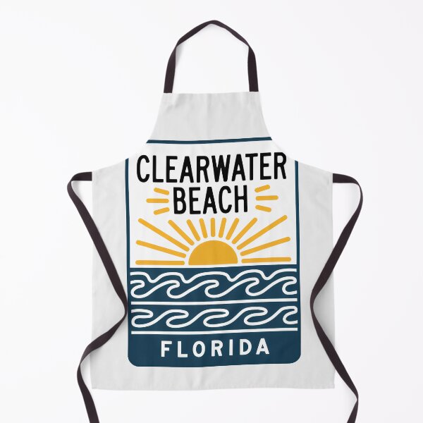 Item preview, Clearwater Beach Florida - Sign designed and sold by TheOldMittenIllustrated.