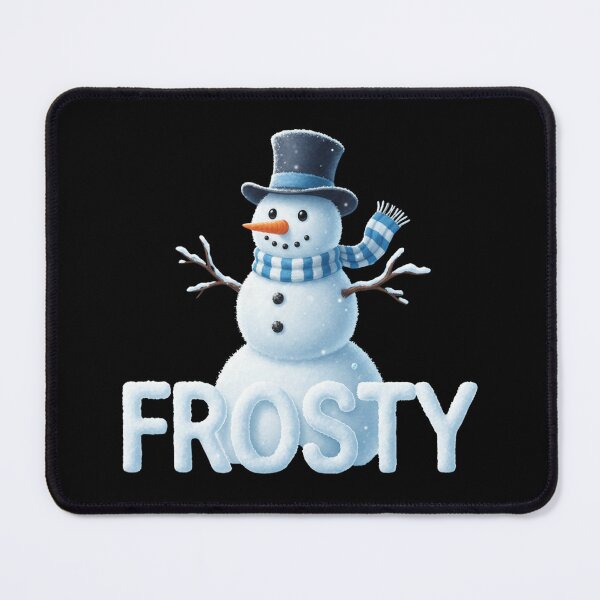 Item preview, Frosty Snowman Winter Typography designed and sold by Khadigadesings.