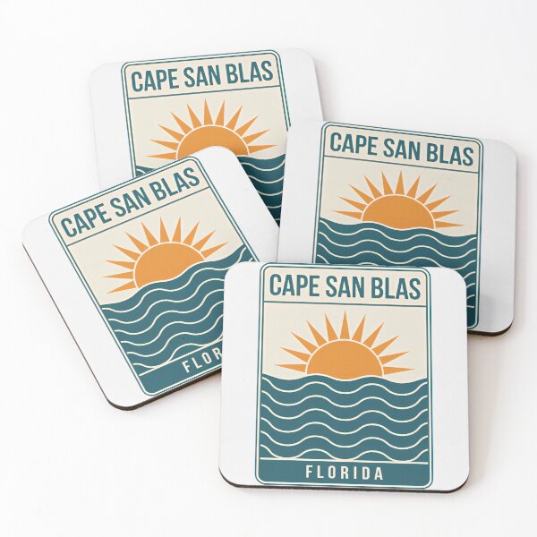 Item preview, Cape San Blas Beach Florida - Sign designed and sold by TheOldMittenIllustrated.