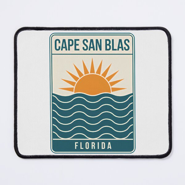 Item preview, Cape San Blas Beach Florida - Sign designed and sold by TheOldMittenIllustrated.