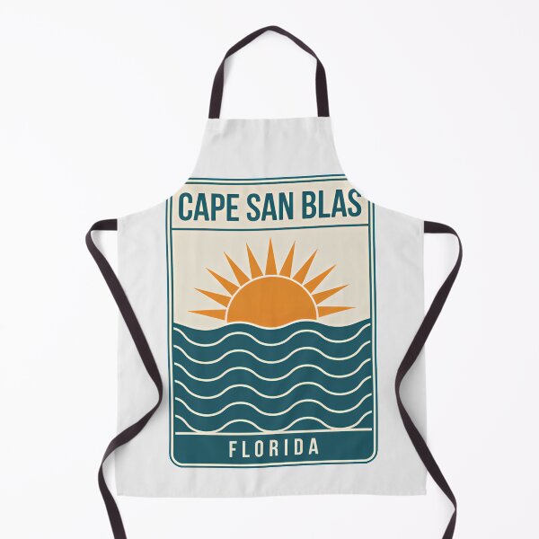 Item preview, Cape San Blas Beach Florida - Sign designed and sold by TheOldMittenIllustrated.