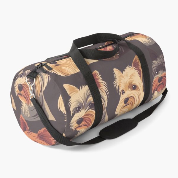 Item preview, Yorkie Dog Pattern Cute Stylized Yorkshire Terrier Westie Illustration designed and sold by meganohm.
