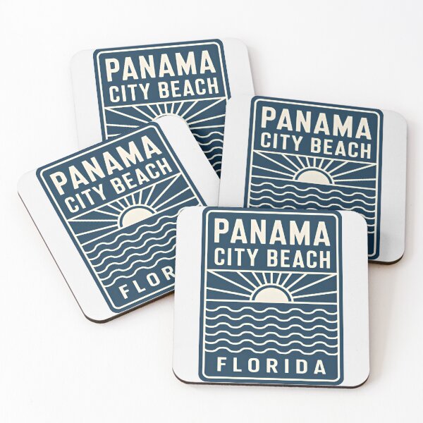 Item preview, Panama City Beach Florida - Sign designed and sold by TheOldMittenIllustrated.