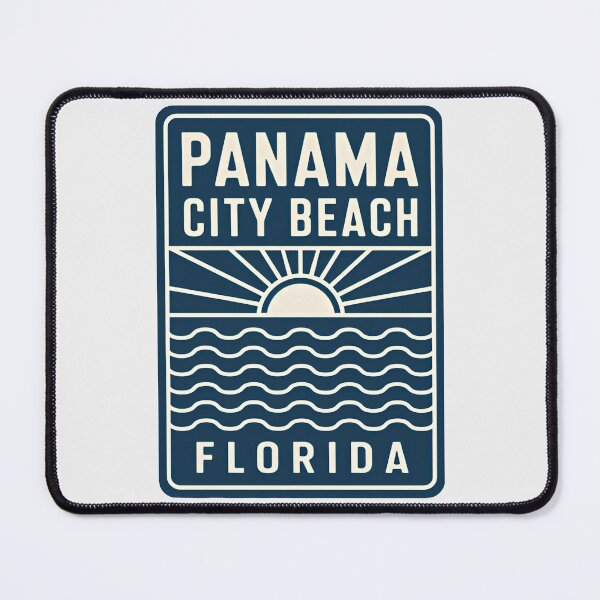 Item preview, Panama City Beach Florida - Sign designed and sold by TheOldMittenIllustrated.