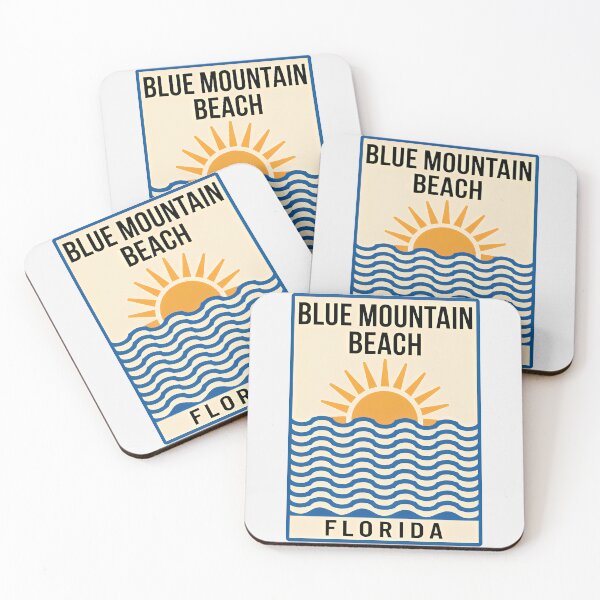 Item preview, Blue Mountain Beach Florida - Sign designed and sold by TheOldMittenIllustrated.