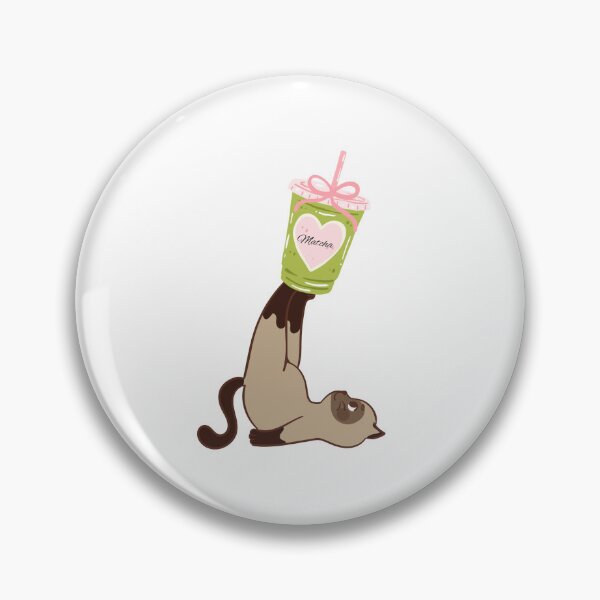 Item preview, Matcha Cat – Cute illustrations with feline charm designed and sold by AYUEPRINTS.