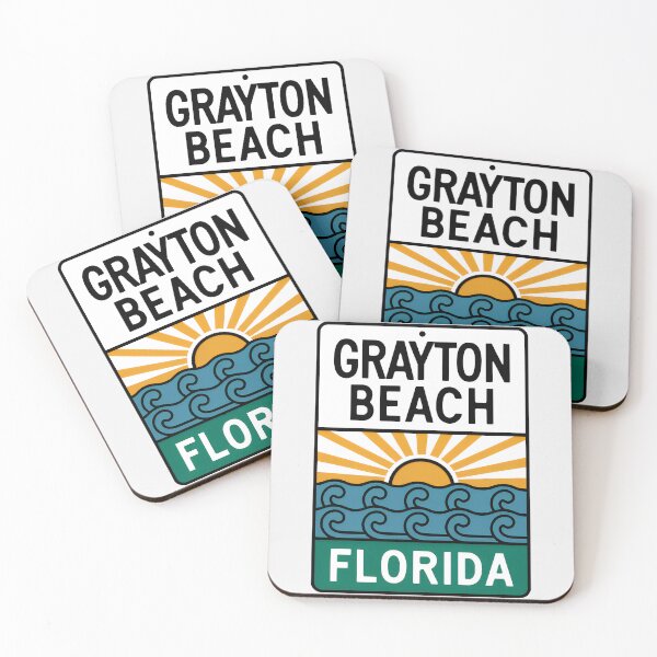 Item preview, Grayton Beach Florida - Sign designed and sold by TheOldMittenIllustrated.