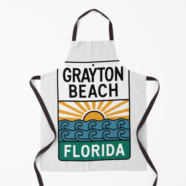 Item preview, Grayton Beach Florida - Sign designed and sold by TheOldMittenIllustrated.