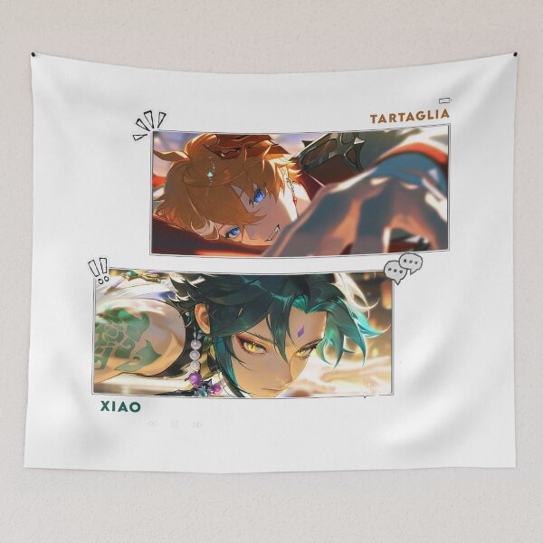 Item preview, Xiao and Tartaglia designed and sold by ConfidenceMan.
