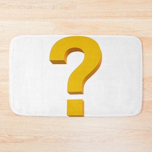 Item preview, Giant Yellow 3D Question Mark - Curiosity and Scepticism designed and sold by Wear2Transform.