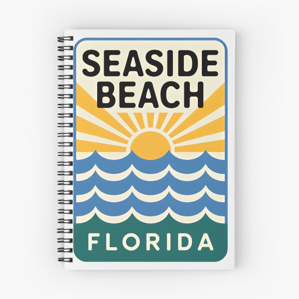 Item preview, Seaside Beach Florida - Sign designed and sold by TheOldMittenIllustrated.