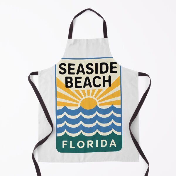 Item preview, Seaside Beach Florida - Sign designed and sold by TheOldMittenIllustrated.