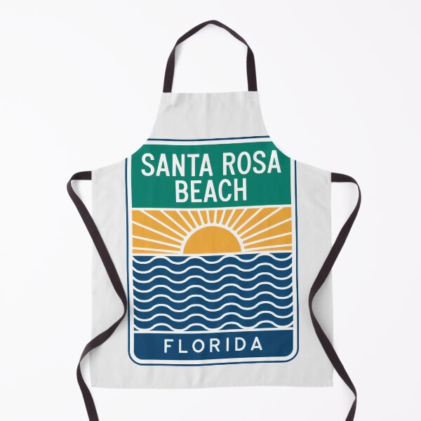 Item preview, Santa Rosa Beach Florida - Sign designed and sold by TheOldMittenIllustrated.