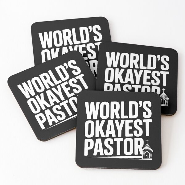 Item preview, World’s Okayest Pastor designed and sold by Frank Ring.