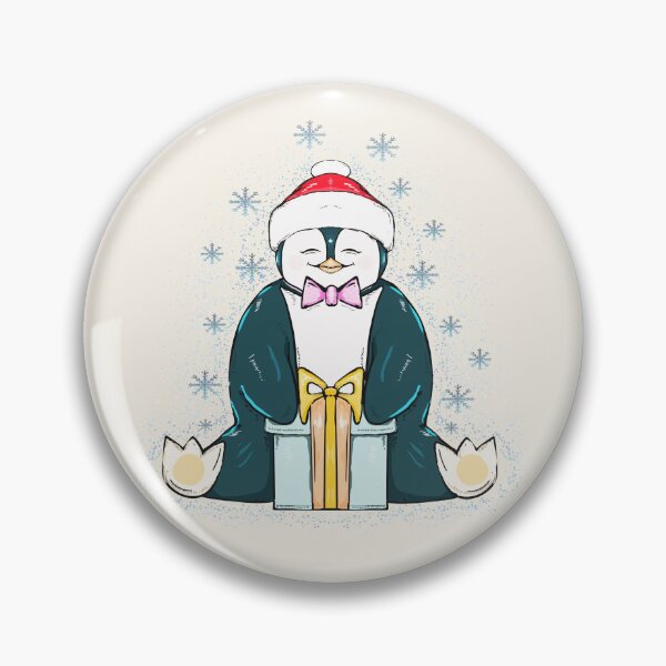 Item preview, A Kinder Magic Christmas – Cute Penguin Art designed and sold by Kyradem.