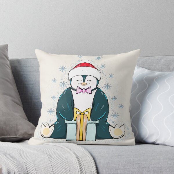 Item preview, A Kinder Magic Christmas – Cute Penguin Art designed and sold by Kyradem.