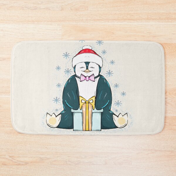 Item preview, A Kinder Magic Christmas – Cute Penguin Art designed and sold by Kyradem.