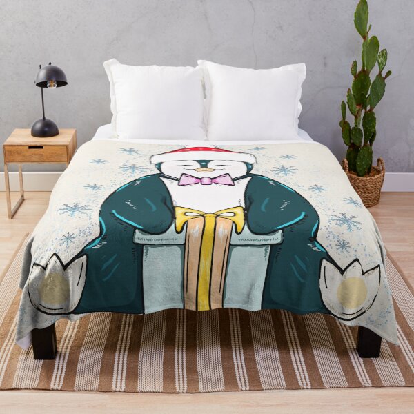 Item preview, A Kinder Magic Christmas – Cute Penguin Art designed and sold by Kyradem.