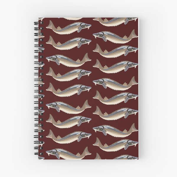 Item preview, L is for Lake Sturgeon, Lake Sturgeon | Aquatic Life & Wildlife Art Design designed and sold by PrettylittlepastelUk.