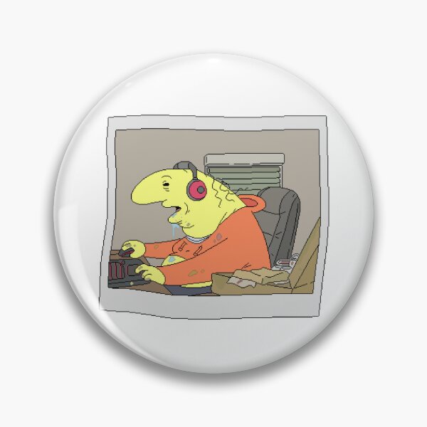 Item preview, Mole Man's Photo of Charlie - Smiling Friends Pixel Art designed and sold by MaddieMade.
