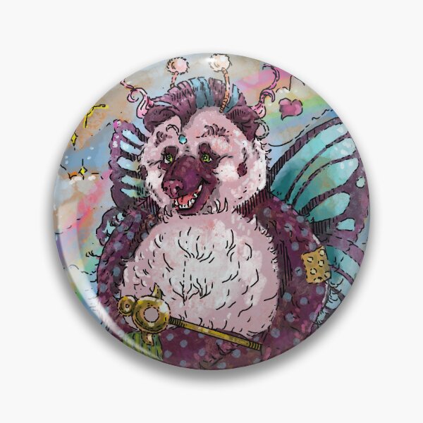 Item preview, You Sparkle! Punker Panda. designed and sold by RonaldBottsArt.
