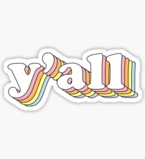 Groovy Y'all Sticker