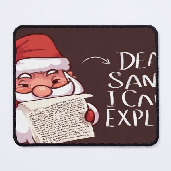 Item preview, Dear Santa I Can Explain – Funny Christmas 2025 Tee designed and sold by YAM716.