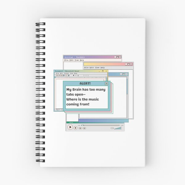 Item preview, Too many Tabs designed and sold by CreativlyCR.