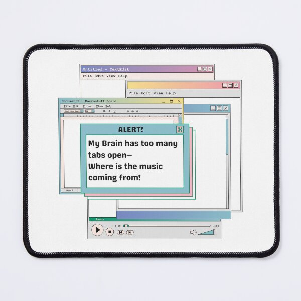 Item preview, Too many Tabs designed and sold by CreativlyCR.