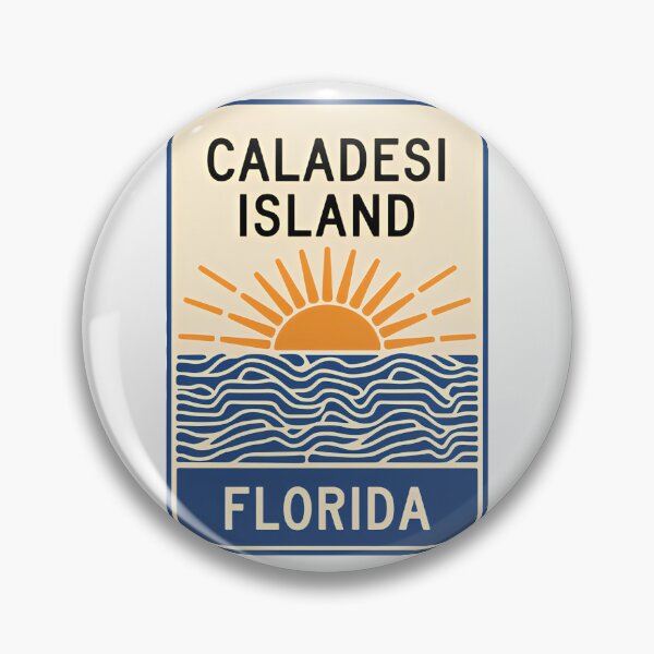 Item preview, Caladesi Island Florida - Beach Sign designed and sold by TheOldMittenIllustrated.
