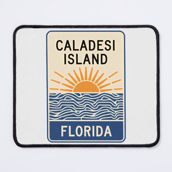 Item preview, Caladesi Island Florida - Beach Sign designed and sold by TheOldMittenIllustrated.