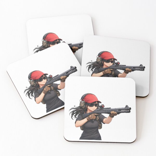 Item preview, Shotgun Girl – Beauty with Firepower designed and sold by RAWLIFEGRAPHIC.