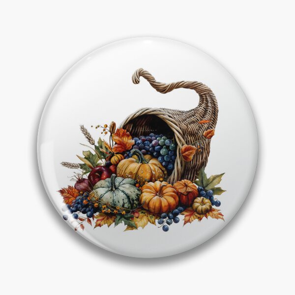 Item preview, Harvest Cornucopia Illustration designed and sold by Liededrom..