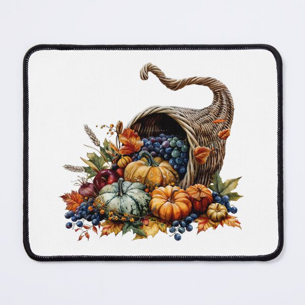 Item preview, Harvest Cornucopia Illustration designed and sold by Liededrom..