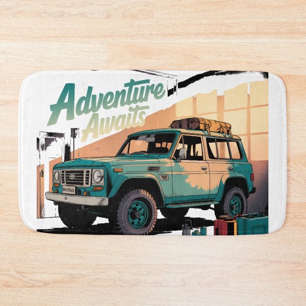 Item preview, Classic Patrol SUV – Overland Gear Garage Artwork designed and sold by ClassicMotion.