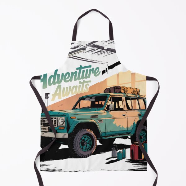 Item preview, Classic Patrol SUV – Overland Gear Garage Artwork designed and sold by ClassicMotion.