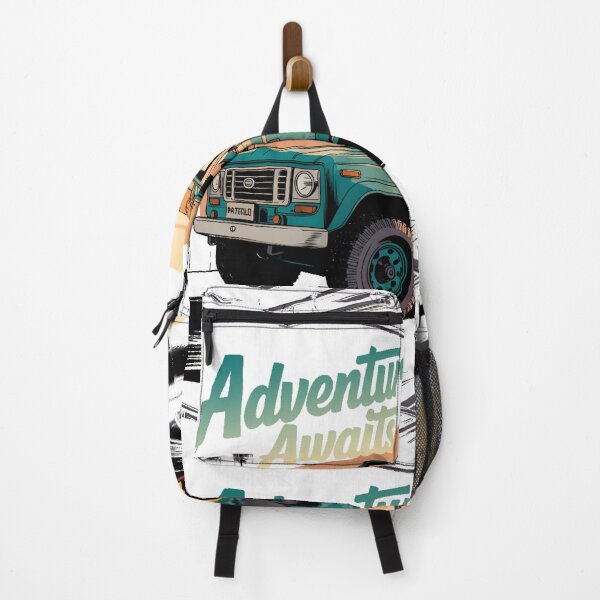 Item preview, Classic Patrol SUV – Overland Gear Garage Artwork designed and sold by ClassicMotion.
