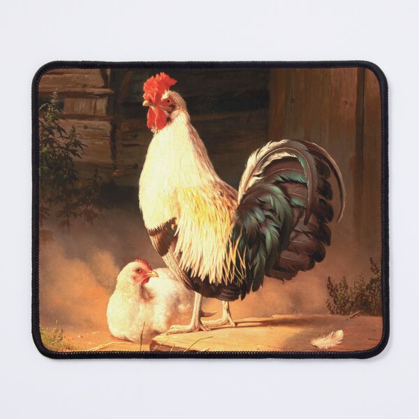 Item preview, Cock and hen, 1867, by Ferdinand von Wright designed and sold by AngyDesigns49.