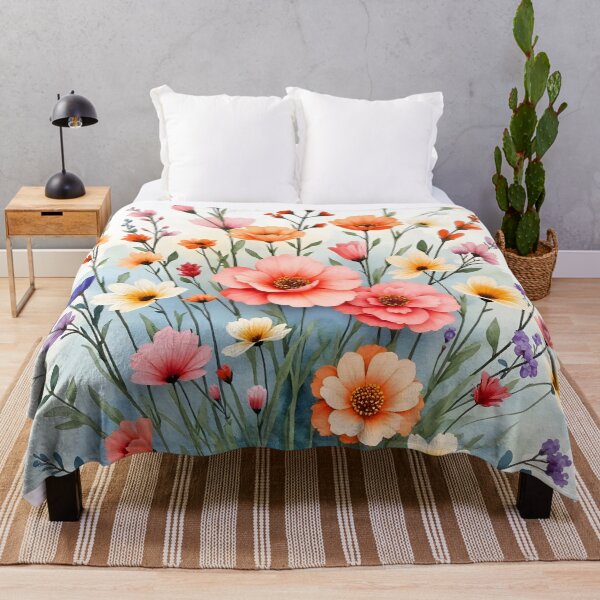 Item preview, Beautiful Wildflowers Trendy Luxury Collection designed and sold by TrendyDesigne412.