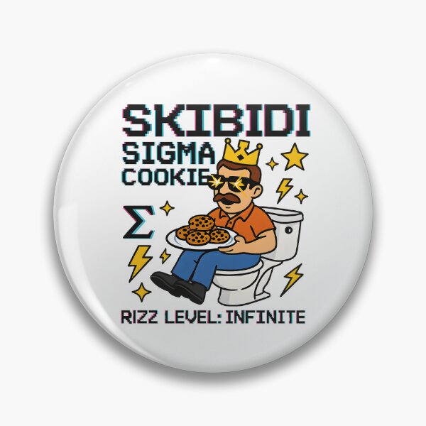 Artikelvorschau, Skibidi Sigma Dad Infinite Rizz Art entworfen und verkauft von AnnDesignStudio.