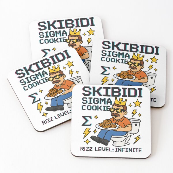 Item preview, Skibidi Sigma Dad Infinite Rizz Art designed and sold by AnnDesignStudio.