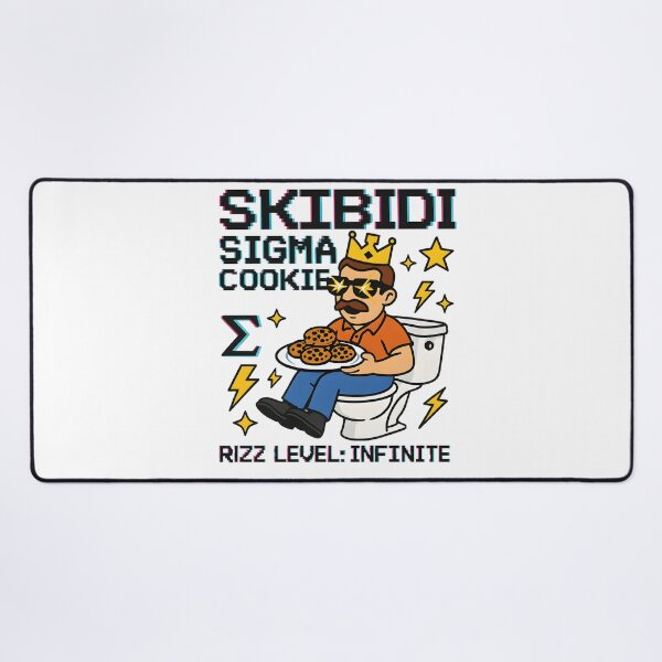 Item preview, Skibidi Sigma Dad Infinite Rizz Art designed and sold by AnnDesignStudio.