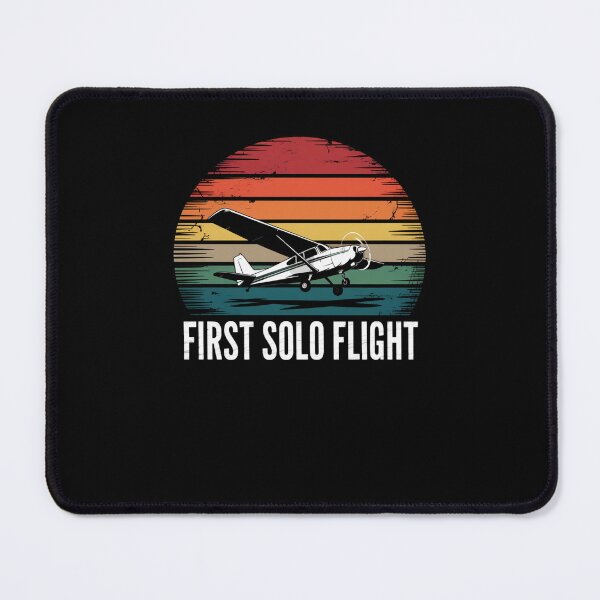 Item preview, First Solo Flight Flying Pilot Achievement retro plane designed and sold by snowry.