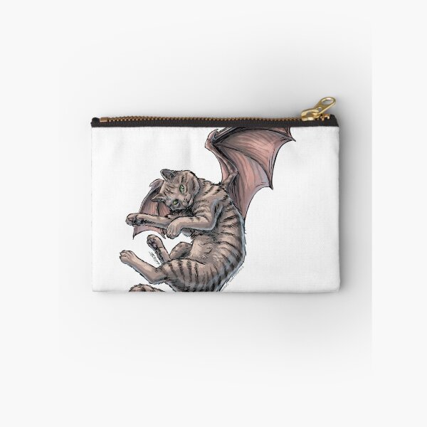Item preview, Brown Tabby Bat-Winged Dragon Cat Artwork designed and sold by stephsmith.