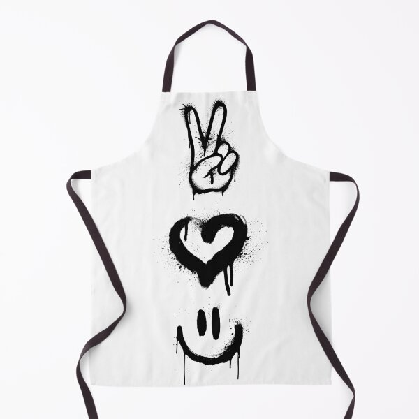 Item preview, Peace Love Happiness Graffiti designed and sold by threadsjam.