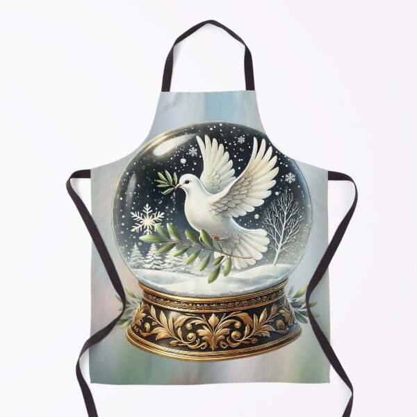 Item preview, Dove of Peace Snowglobe designed and sold by Eclectic Monkey.