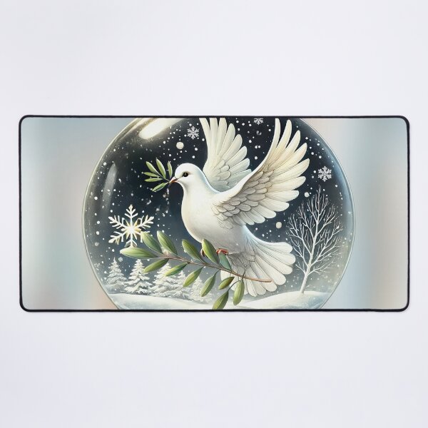 Item preview, Bola de nieve de la paloma de la paz designed and sold by Eclectic Monkey.