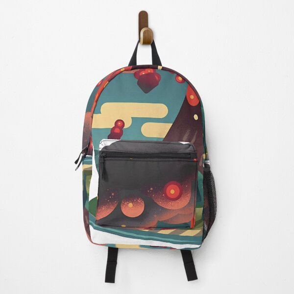 Item preview, cute erupting volcano illustration designed and sold by RiderSpoon.