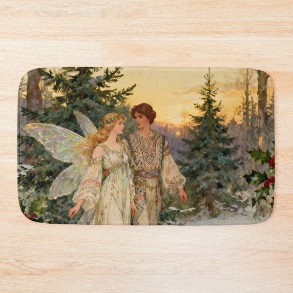Item preview, Christmas Fairy. Yule. Robin designed and sold by SoniaSarkali.